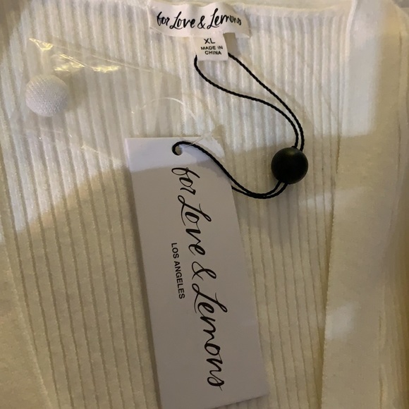 For love &lemons - White Cardigans - Picture 6 of 6